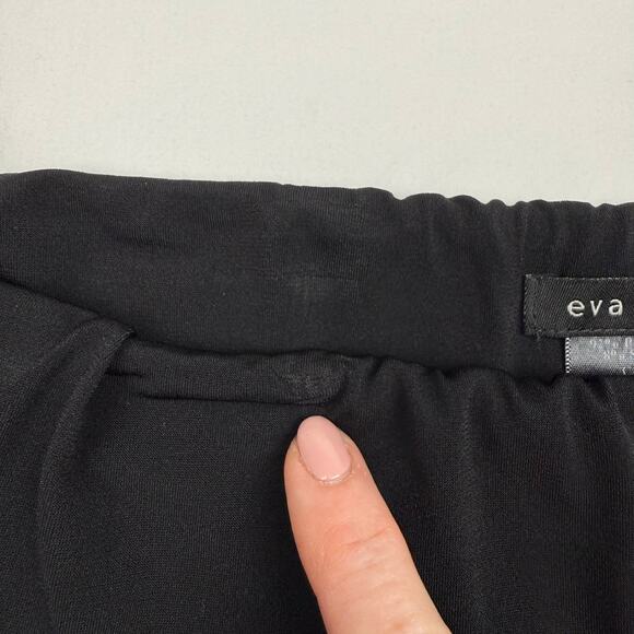 Eva Varro Abstract Multicolor Stretch Jersey Skirt Medium Made in USA Y2K Vibes - Picture 5 of 5